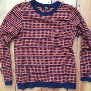Checked Sweater